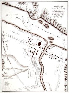 Plan du village de H.B. Parry