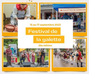 Annonce des dates du Festival de la galette 2023